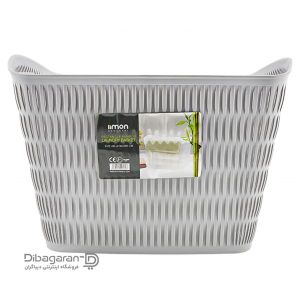 سبد لباس لیمون طرح بامبو